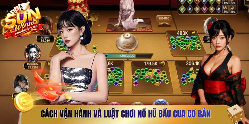Cách vận hành và luật chơi nổ hũ bầu cua cơ bản