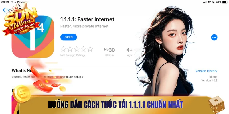 Hướng dẫn cách thức tải 1.1.1.1 chuẩn nhất