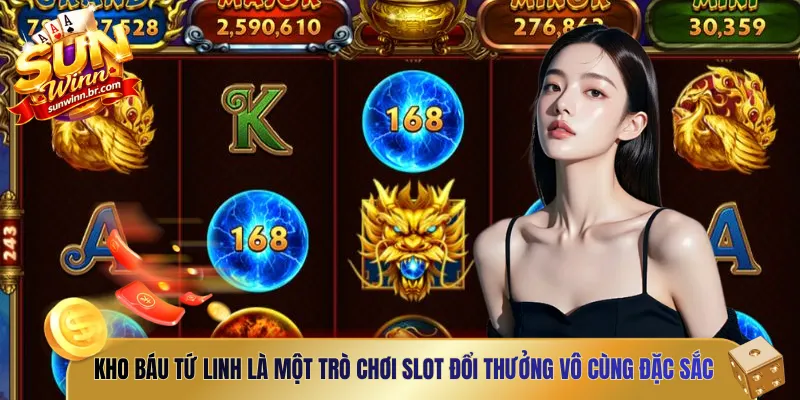 Kho báu Tứ Linh là một trò chơi slot đổi thưởng vô cùng đặc sắc