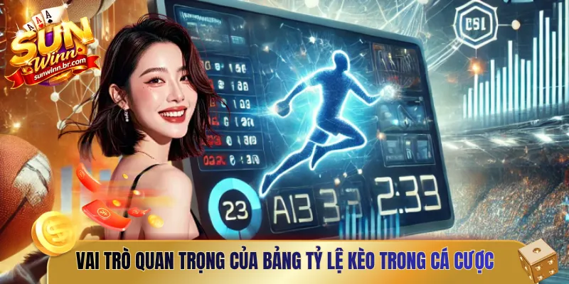 Vai trò quan trọng của bảng tỷ lệ kèo trong cá cược 