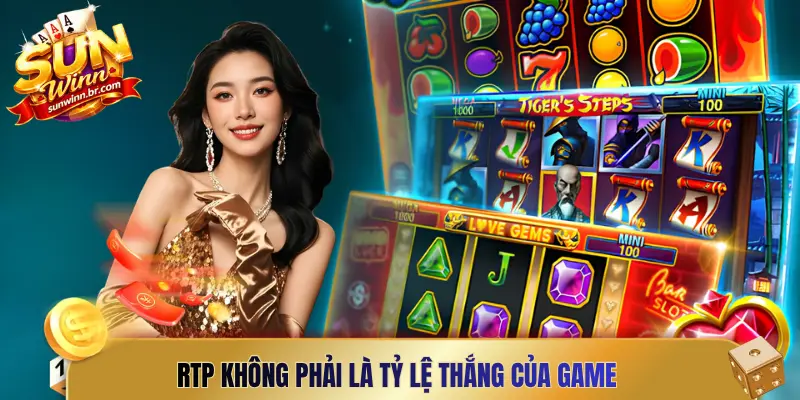 RTP không phải là tỷ lệ thắng của game